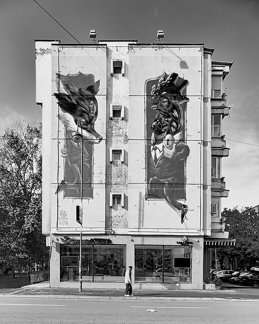 Block B1-B7 Skopje, Macedonia by Trifun Janev - 1968