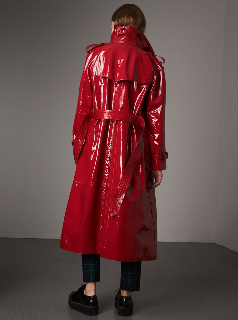 Burberry Vinyl Trench | betrenchcoated | Flickr