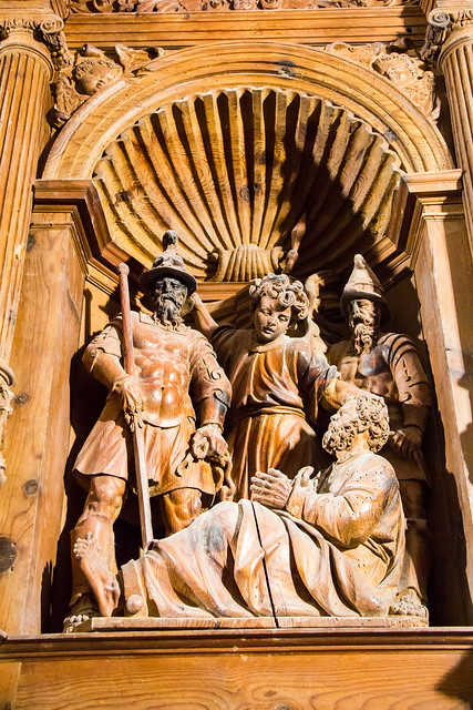 Capilla de Maria Magdalena retablo de San Pedro Catedral del Salvador Albarracin Teruel 06