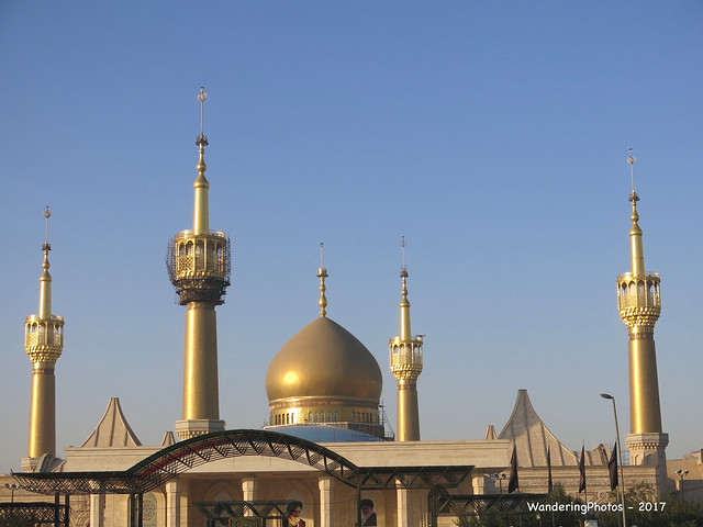 The Minarets of the Mausoleum of Ayatollah Khomeini - Tehran Iran