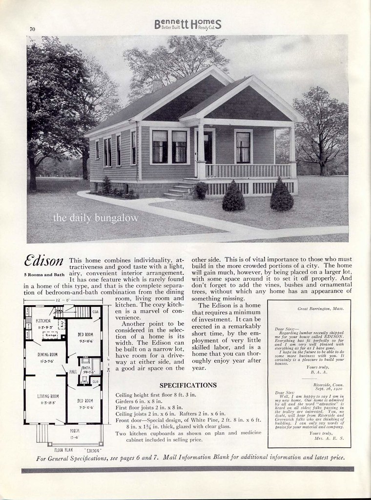 Bennett Kit Homes::1937