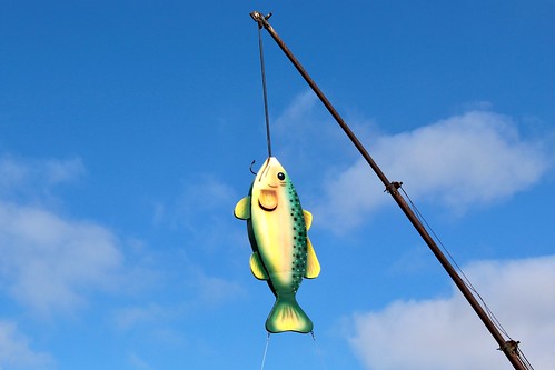 texas corsicana crane sign fish fishing