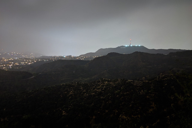 Distant Hollywood Sign