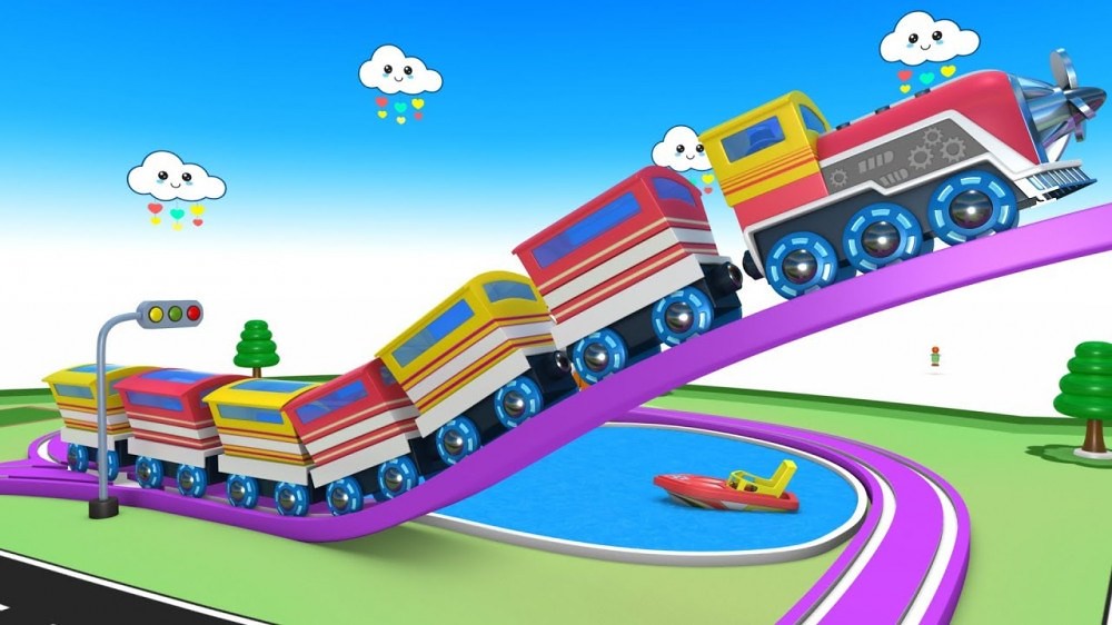 Toy Factory Cartoon - Toy Train Cartoon - Cartoon Cartoon … | Flickr