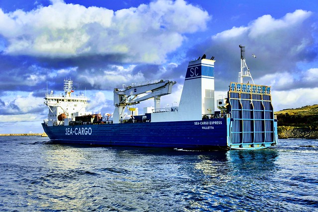 Sea Cargo Express - Aberdeen Harbour Scotland - 28/10/18