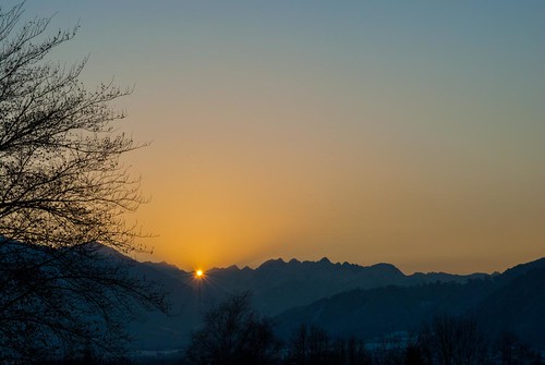 sunset austria