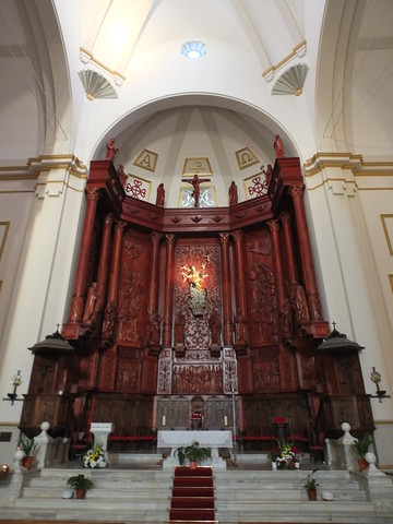 Iglesia de Nuestra Señora de la Asunción - Retablo mayor