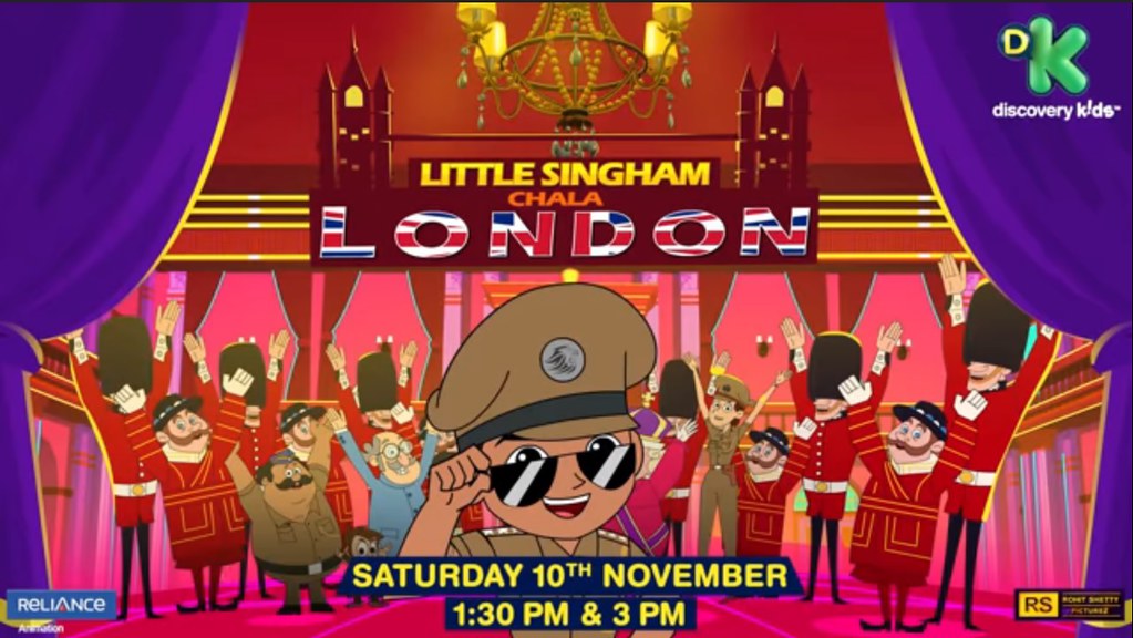 Official Motion Poster | Little Singham Chala London| New … | Flickr