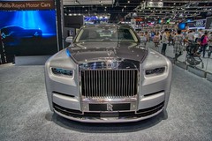 Rolls-Royce Phantom luxury limousine at the 35th Thailand International Motor Expo at IMPACT Challenger in Muang Thong Thani