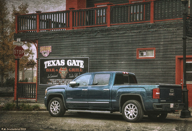 Texas Gate Bar & Grill at the Rockyview Hotel in Cochrane, Canada