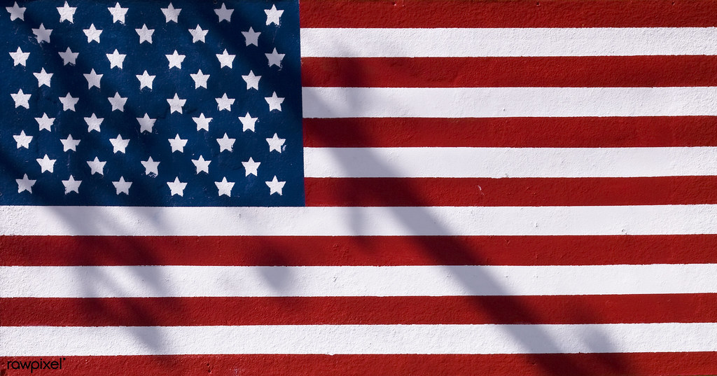 The stars and stripes, American flag. Original image from Carol M. Highsmith’s America, Library of Congress collection. Digitally enhanced by rawpixel.