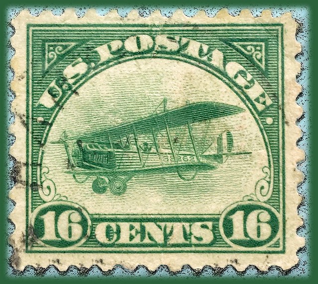 1918 16¢ Curtiss Jenny