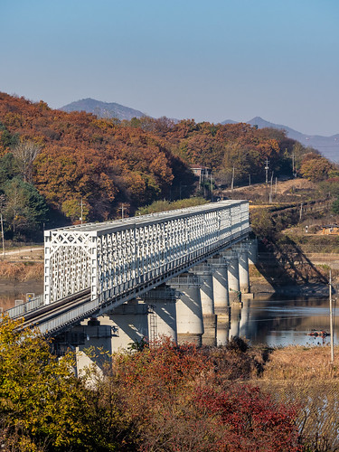 asia dmz freedombridge korea southkorea abroad bridge fareast holiday holiday2018asia outdoors publictransport trainbridge traintrack vacation