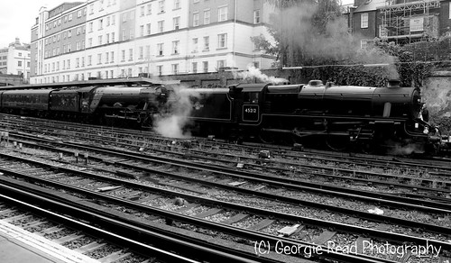 Flying Scotsman 60103 and Black 5 45212 at Victoria Station, 18th June 2018 | by Georgie Tornado