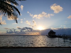 Portofino resort Belize sunrise