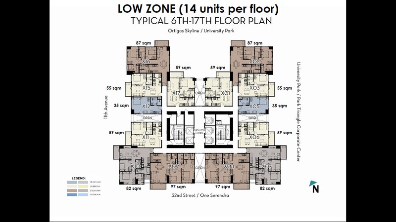 low zone floor plan