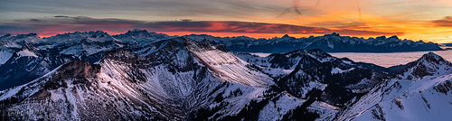 coucherdesoleil panorama alpes préalpes sunset hiver winter landscape sony alpha a7r2 a7rii 70200 assemblage montagnes vaudoises swiss suisse mountains gruyère fribourgoises