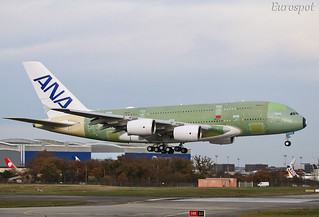 F-WWAF Airbus A380 ANA #2 | by @Eurospot