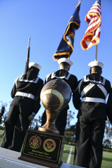 2018 Army vs Navy flag football game