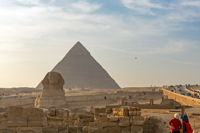 斯芬克斯与哈夫拉金字塔 | Sphinx and Pyramid of Khafre