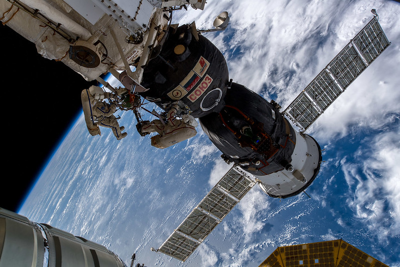 Russian spacewalk