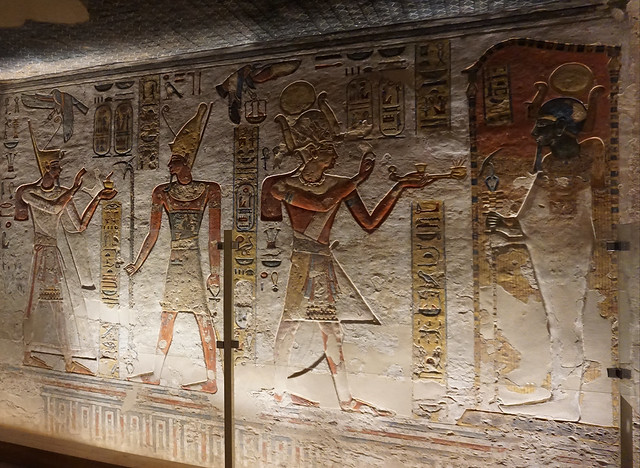Tomb of Rameses III (KV 11), the Valley of the Kings, West Bank, Luxor, Egypt.