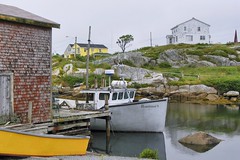 Still Life at Peggy's Cove (July 2002)