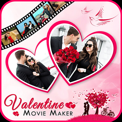 Valentine Video Maker: love Movie Maker(ahdevelopers.videostatus.apkeditor.mvmaster.valentinemoviemaker) | by Android Villa