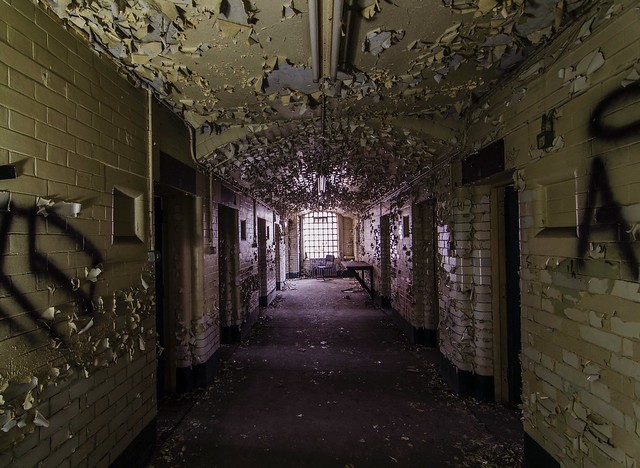 Abandoned cell block