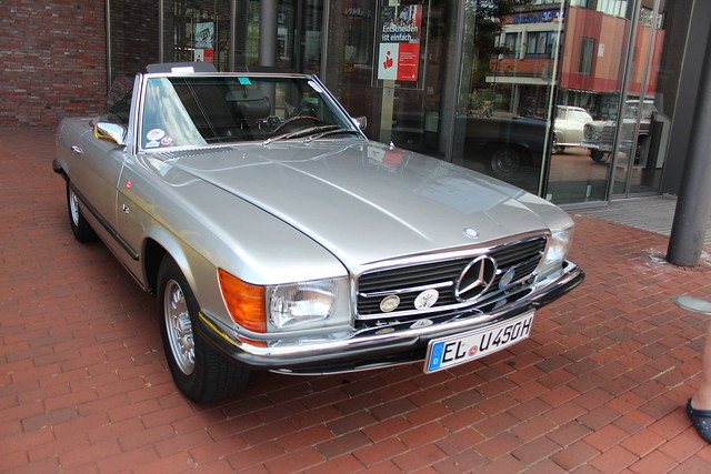 1974 Mercedes Benz 450 SL    EL U 450 H      Meppen Windhorstplatz 22.07.2018