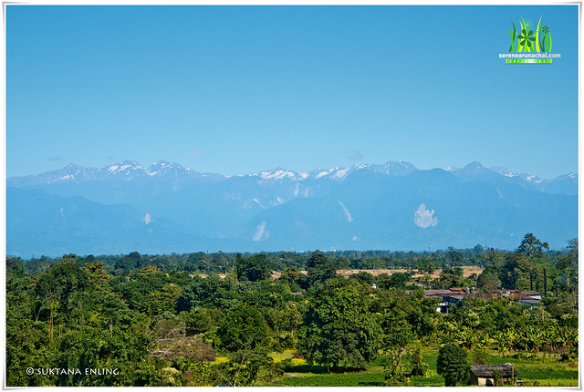 View from Golden Pagoda - Kongmu Kham, Tengapani.