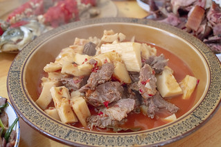Beef, bamboo shoot, tomato, spicy stew | by G.A.I.N