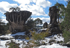Roca fungiforme kárstica o Tormo - Callejones de Las Majadas (Cuenca, España) - 06