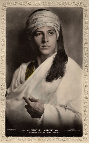Rudolph Valentino in The Sheik (1921)