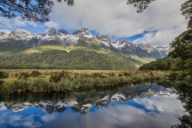 Mirror lakes [New Zealand]
