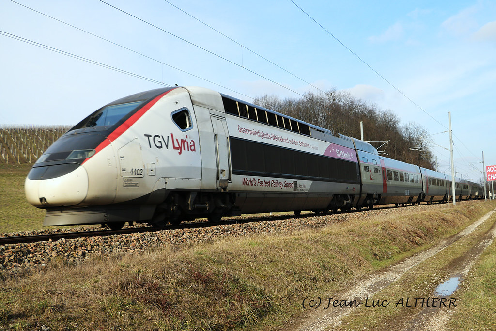 TGV Lyria 4402 SNCF in 
