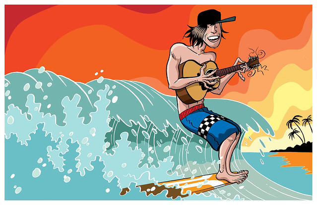 Surfin' and twangin' and hangin’ (10)...