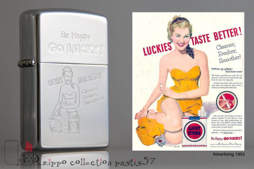 Zippo Lucky Strike 1990-12 L-V Serie 852 086 Model 0/6 Pro… | Flickr