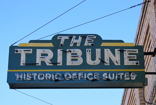 The Tribune Neon Has Been Refurbished