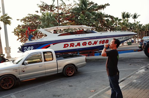 Spiderman part time job in Pattaya, Thailand. | by sarunyuprutisart
