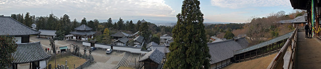 Panorama view from Nigatsu-do