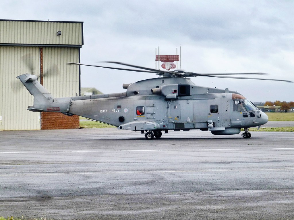 ZH853 :AgustaWestland AW101  Merlin HM.1 : Royal Navy.