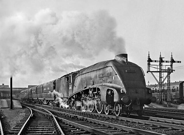 Gresley A4 on the Postal.
