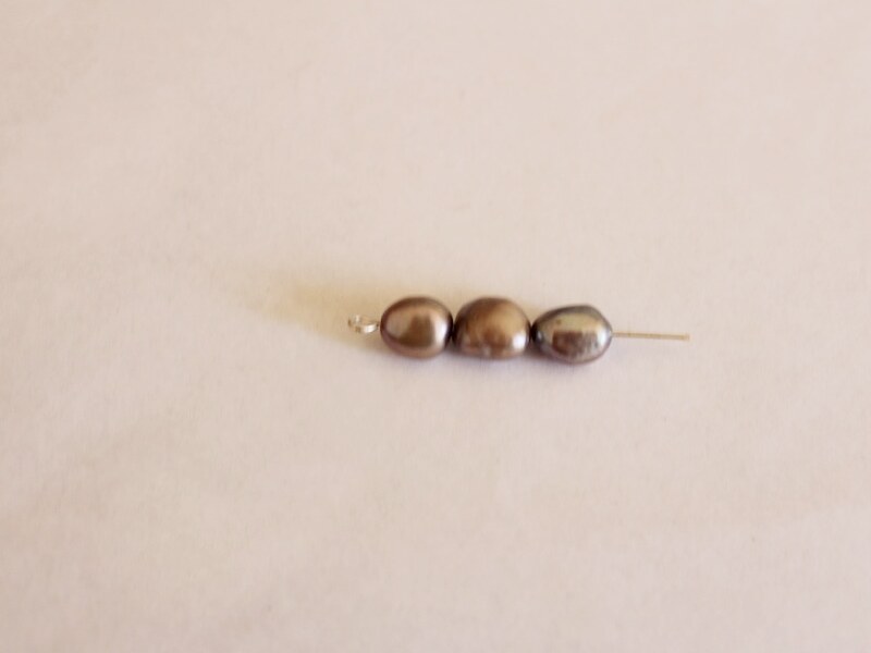 pearls on pin