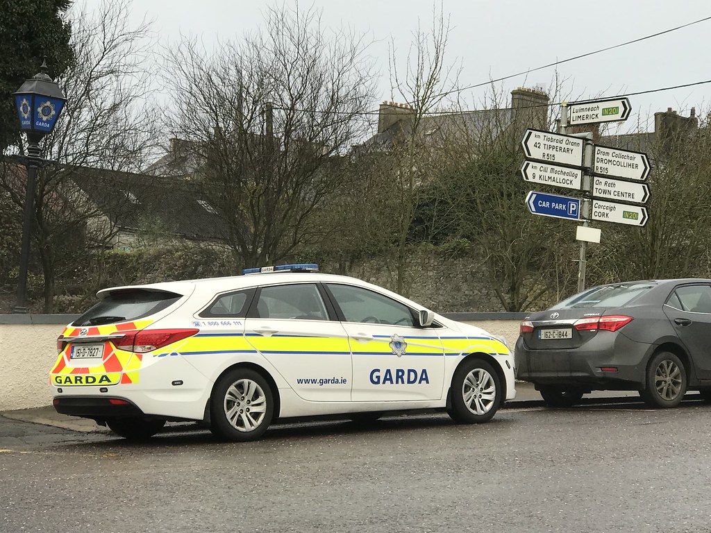 Irish Police Car - An Garda Síochána - Charleville, County Cork, Ireland - December 2018