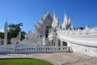 Wat Rong Khun near Chiang Rai (Northern Thailand 2018)
