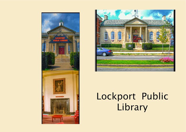 Lockport New York -Main Public Library - Historic