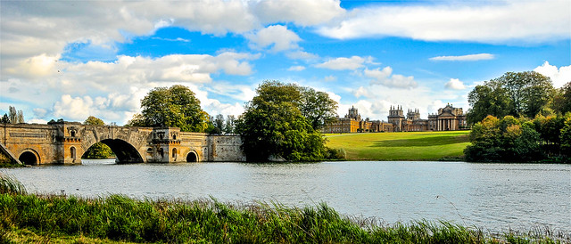 Blenheim Palace, Oxfordshire ブレナム宮殿、オックスフォードシャー州 、イギリス