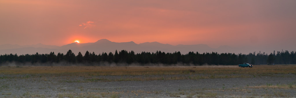 West Yellowstone Sunset