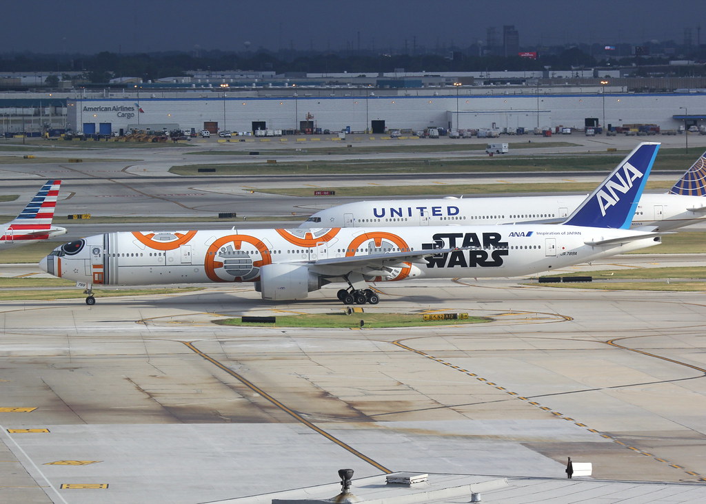 All Nippon Star Wars livery Boeing 777-381ER